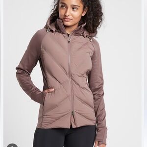 Athleta INLET Hooded Puffer Jacket XS